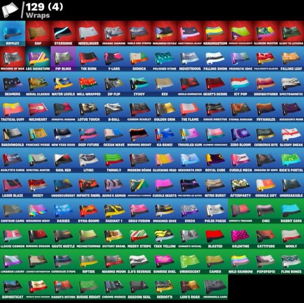 183 skins | Menace | Valeria | Peter Griffin | Eternal Knight | The Foundation | Predator | Fate | Crackshot | Kymera | Mecha Cuddle Master | 150 VB - Image 11