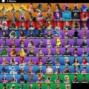 Gold Brutus | Gold Midas | Gold Meowscles | Menace | Zenith | Raz | Gear Specialist Maya | Galaxia | Catalyst | Fusion | 100 VB
