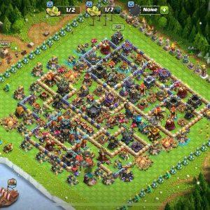 Lifetime warranty-Clash of Clans and Royale Two accounts in one Gmail - Th 17 Max - Level 256-change Free - Android & ios