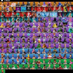 183 skins | Menace | Valeria | Peter Griffin | Eternal Knight | The Foundation | Predator | Fate | Crackshot | Kymera | Mecha Cuddle Master | 150 VB