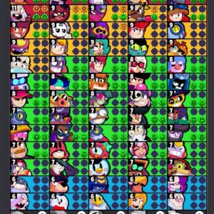 Lifetime warranty -level 131 -brawls 65- Brawls Max 6  - cap 25605 - gem 67 - coin 2098 - Android & ios