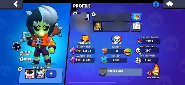 Lifetime warranty -level 311 -brawls 71- Brawls Max 17  - cap 33808 - gem 193 - coin 1330  - Android & ios - Image 6