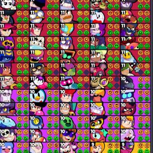 Lifetime warranty -level 291 -brawls 89- Brawls Max 39  - cap 47410 - gem 129 - coin 2590  - Android & ios