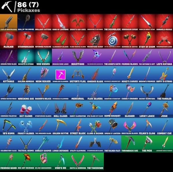 72 skins | Subzero Cryptic | Andromeda | Katalina | Menace | Predator | Snap | Malik | Paradigm (Reality-659) | Darth Vader | Mandalorian | 50 VB - Image 7