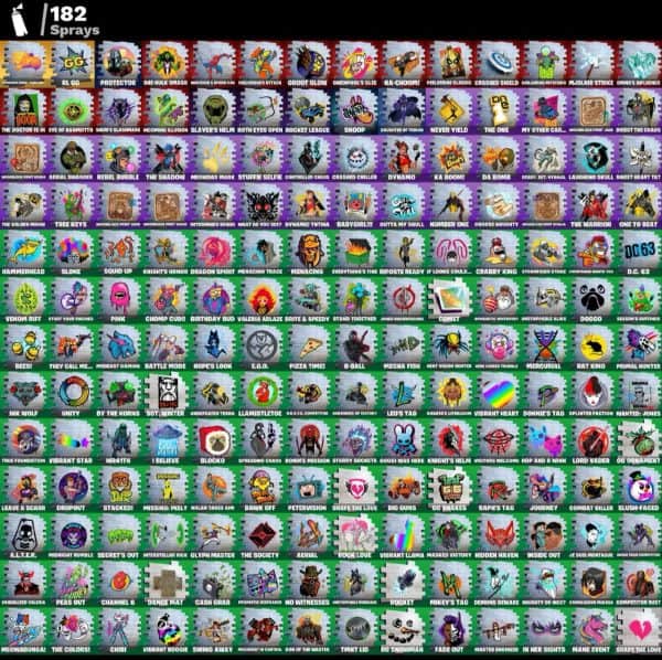 183 skins | Menace | Valeria | Peter Griffin | Eternal Knight | The Foundation | Predator | Fate | Crackshot | Kymera | Mecha Cuddle Master | 150 VB - Image 8